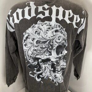 NEW GODSPEED NY Grail Skull Long Sleeve Tee Men’s XS